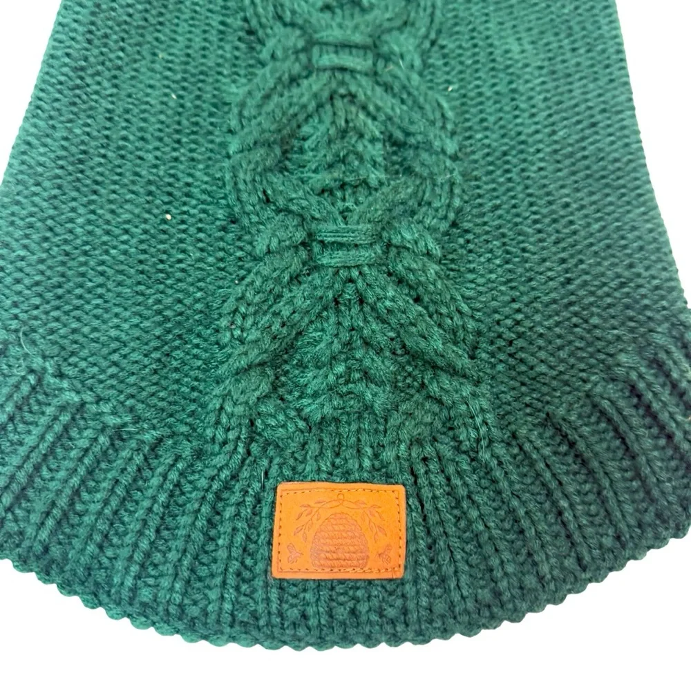 Bee‎ and Willow Dog Cable Knit Sweater Size Large